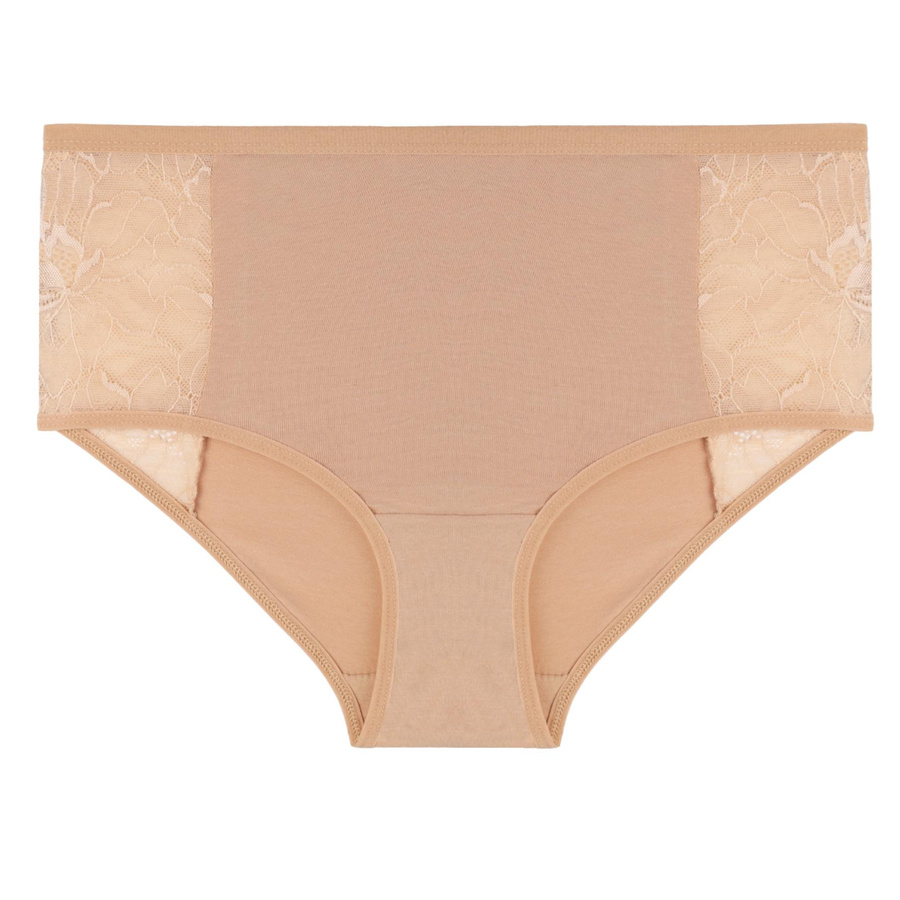 Figi damskie maxi bikini z koronką M-3XL 6-pak