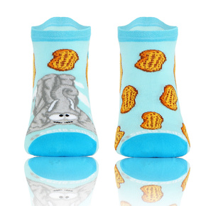 Słoń skarpety stopki unisex 90% bawełna Finest Cotton Sesto Senso – styl i wygoda