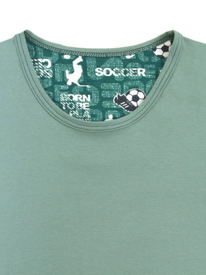 Elegancka piżama męska krótka 100% bawełna Model 2242/11 Sesto Senso – komfortowy sen