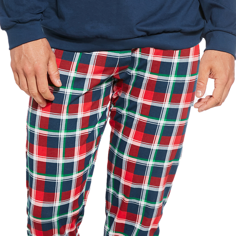 Piżama męska długa bawełniana 115 Cornette