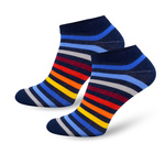 Stopki męskie bawełniane w Paski