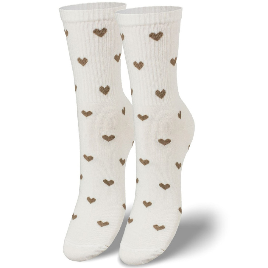 Skarpetki Damskie w Serca