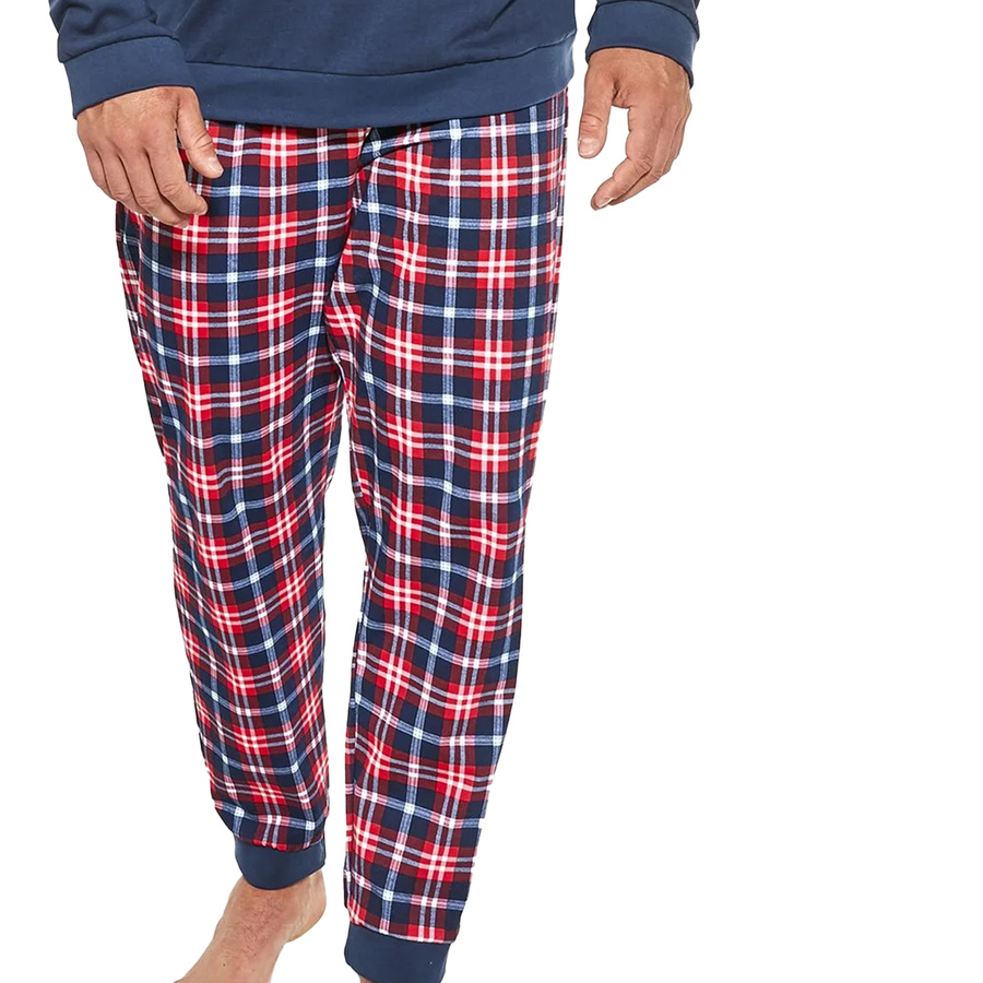 Piżama męska długa bawełniana 115 Cornette