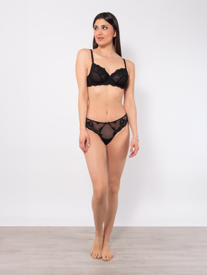 GLAM 1940 Biustonosz Miękki, nero/czarń