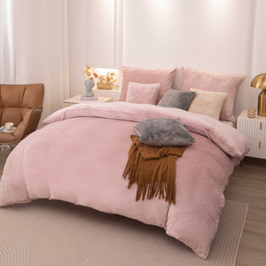 Pudrowa miękka pościel 210g/m2 Cozy Spod Igły i Nitki – komfortowy sen