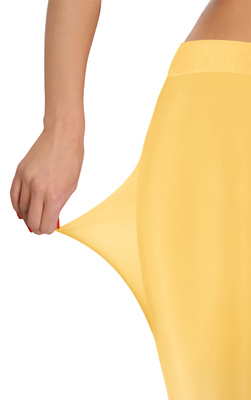 2x Kolorowe rajstopy kryjące z microfibry Hiver 40DEN