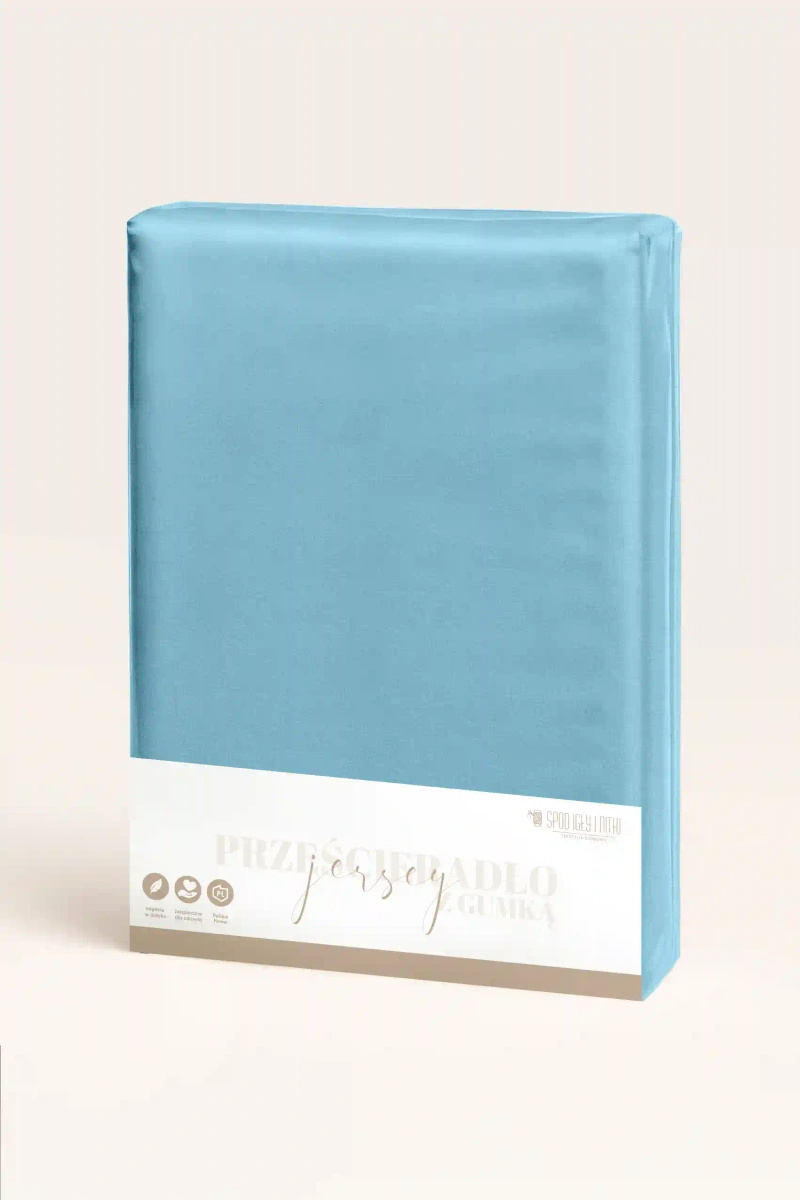 Prześcieradło Błękitne Z Gumką