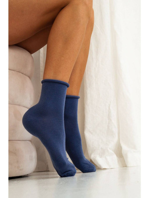 Skarpety damskie gładkie bezuciskowe 064