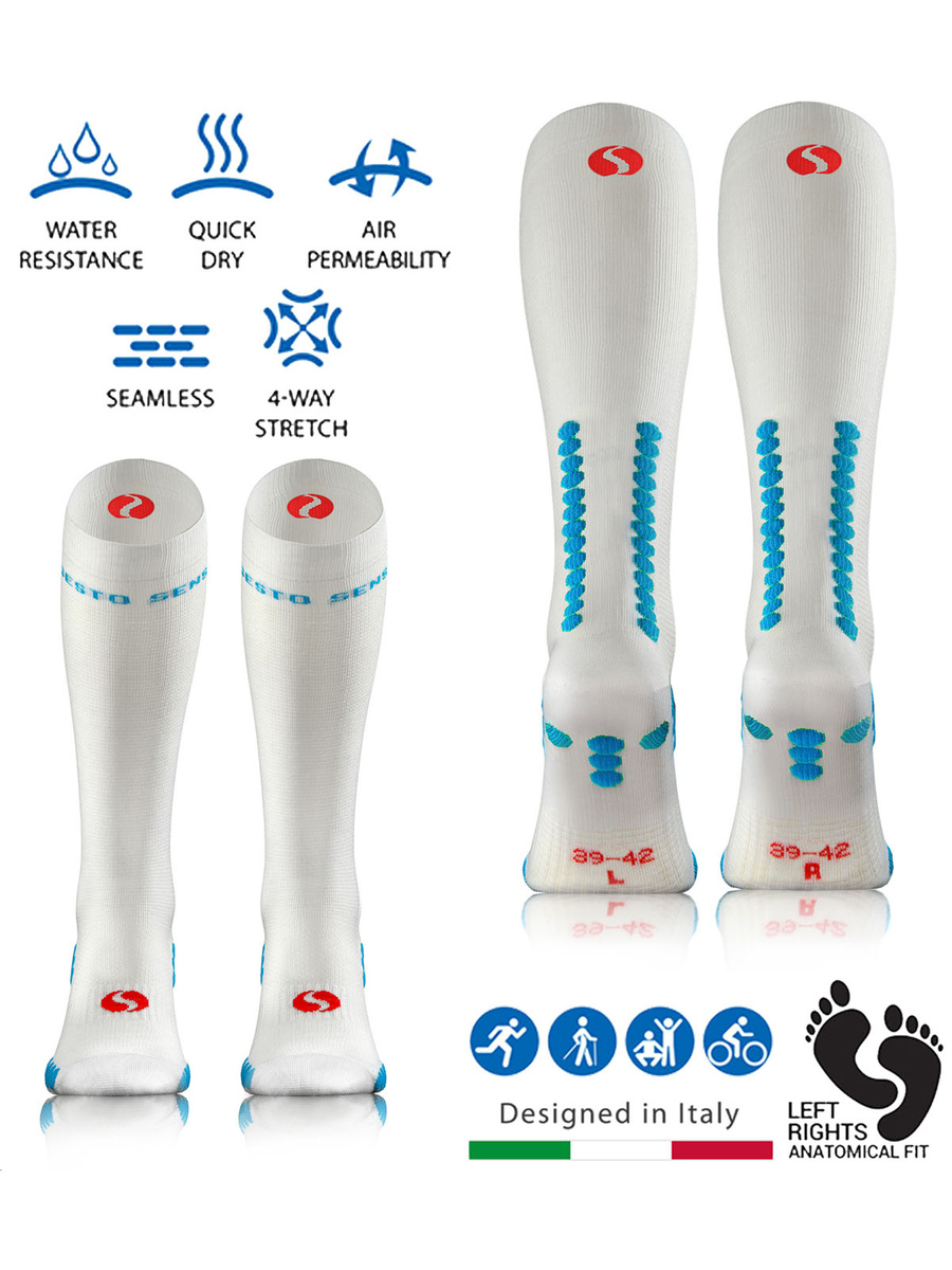 Skarpety Podkolanówki Sportowe Kompresyjne SKB12