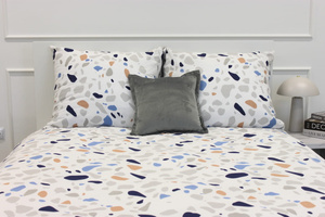 POŚCIEL BAWEŁNA LASTRYKO BIAŁA