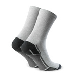 Niebieskie Męskie Skarpety Bawełniane Sportowe