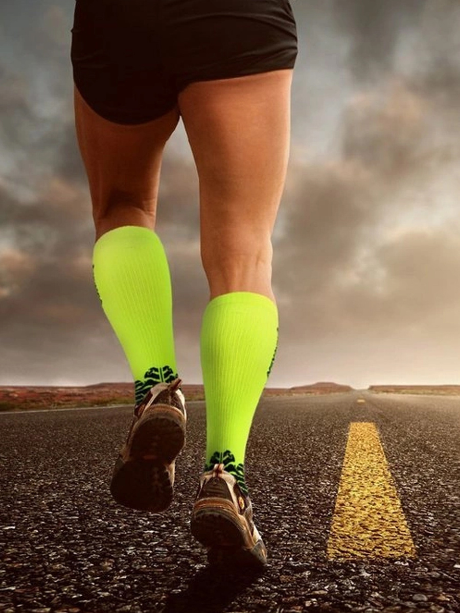 Skarpety Sportowe Podkolanówki Kompresyjne