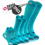 Zestaw 3-pak skarpety sportowe SKB09 SKB11 SKB12 Sesto Senso – idealne dla aktywnych