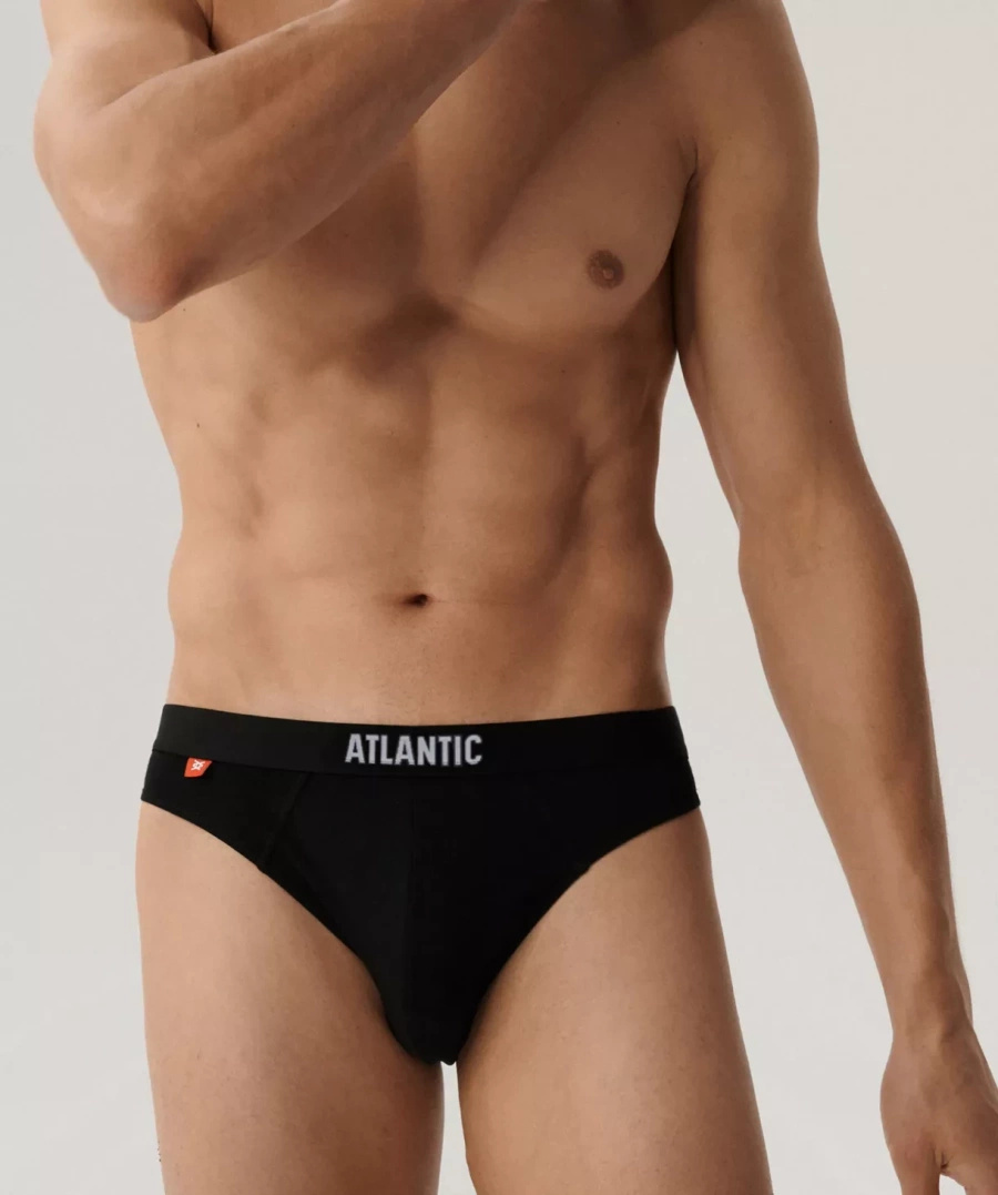 Sportowe slipy męskie 5 sztuk z bawełny Atlantic – komfort i styl na co dzień.