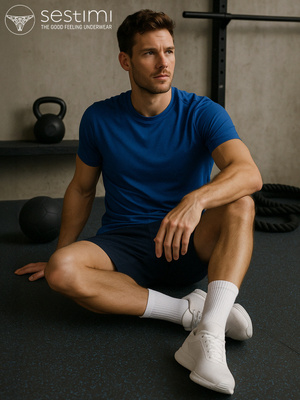 Skarpety Męskie gładkie Sportowe GO!