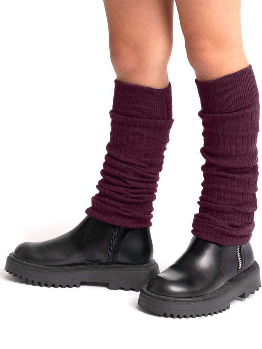 Żółte Bawełniane Getry Dziecięce Comfort