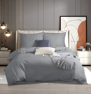 POŚCIEL SATYNA GRAFIT