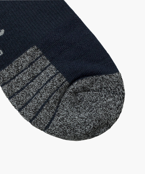 Czarne miękkie skarpety męskie 39-46 z logo Atlantic – komfort na co dzień