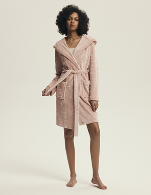 Szlafrok damski Henderson 43602 dark red