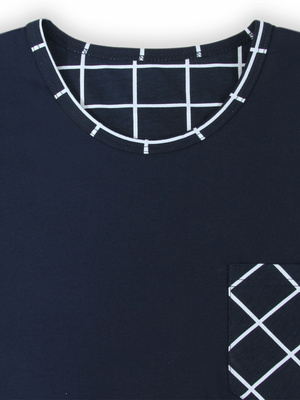 Elegancka piżama męska krótka 100% bawełna model 2024/01 Sesto Senso – komfortowy sen