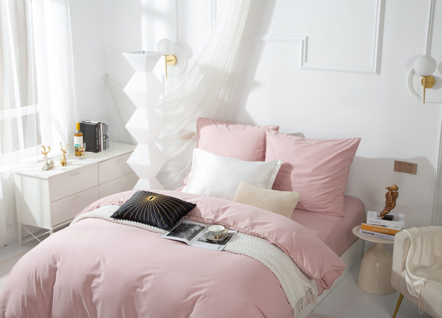 POŚCIEL QUEEN PUDER ZŁOTA BIZA