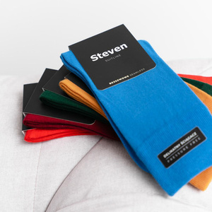 Skarpety męskie garniturowe gładkie Art. 056