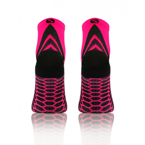 Różowe oddychające kompresyjne skarpety sportowe unisex Sesto Senso – idealne dla aktywnych