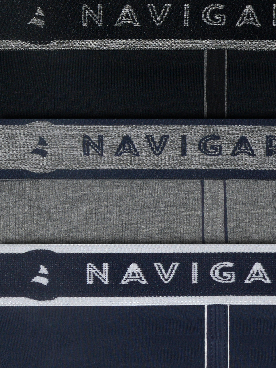 Bokserki Męskie z Zewnętrzną Gumą Dopasowane Art. 312T Navigare