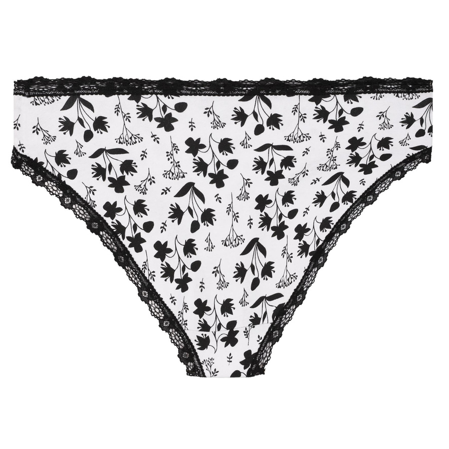 Figi damskie bikini z koronk? S-XL 3-pak