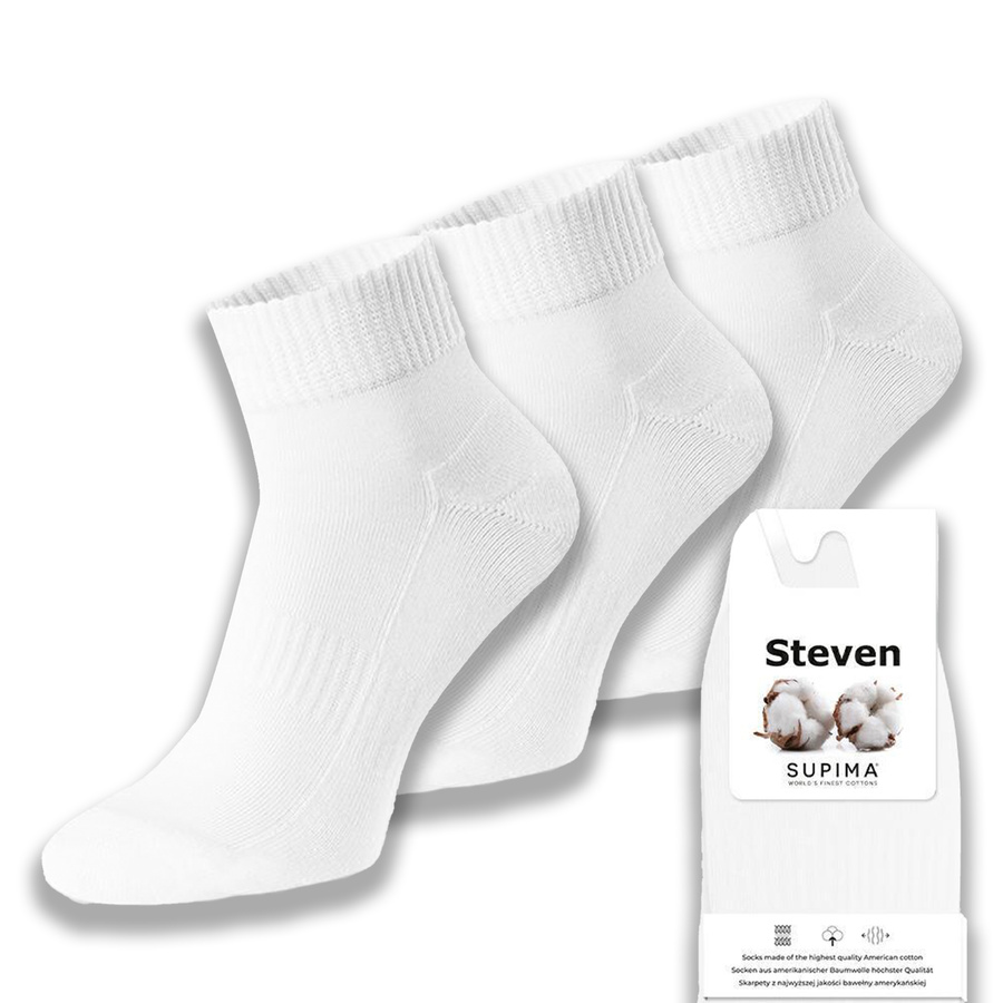 3X Krótkie skarpetki Zakostka półfrotte SUPIMA
