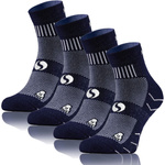 4X Sportowe krótkie skarpety dla biegaczy AMZ