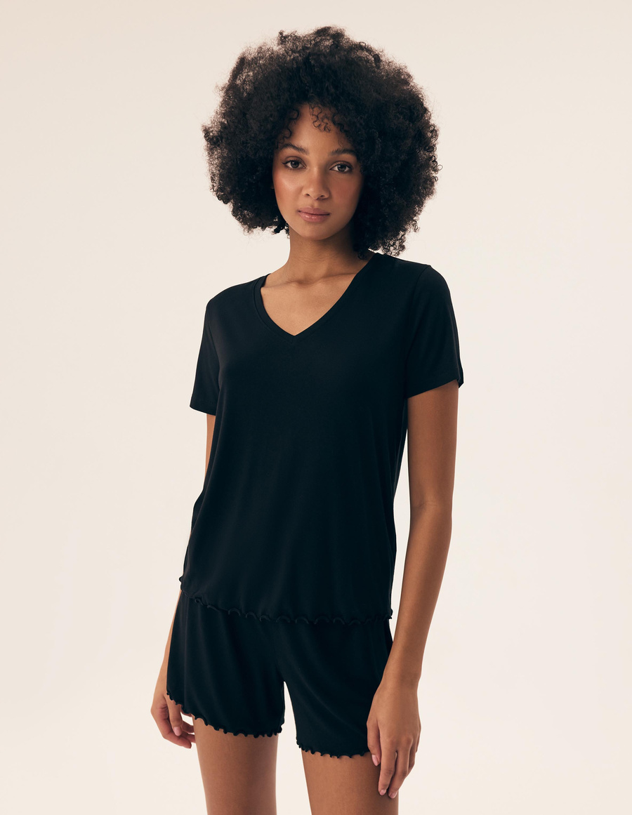 Damska piżama Noves 43022 czarna