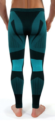 Zielone antyalergiczne spodnie termoaktywne męskie CL17 Sesto Senso – optymalne ciepło i suchość