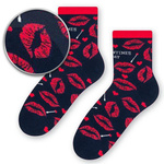 Kolorowe SKARPETY NA WALENTYNKI Art. 136 Steven