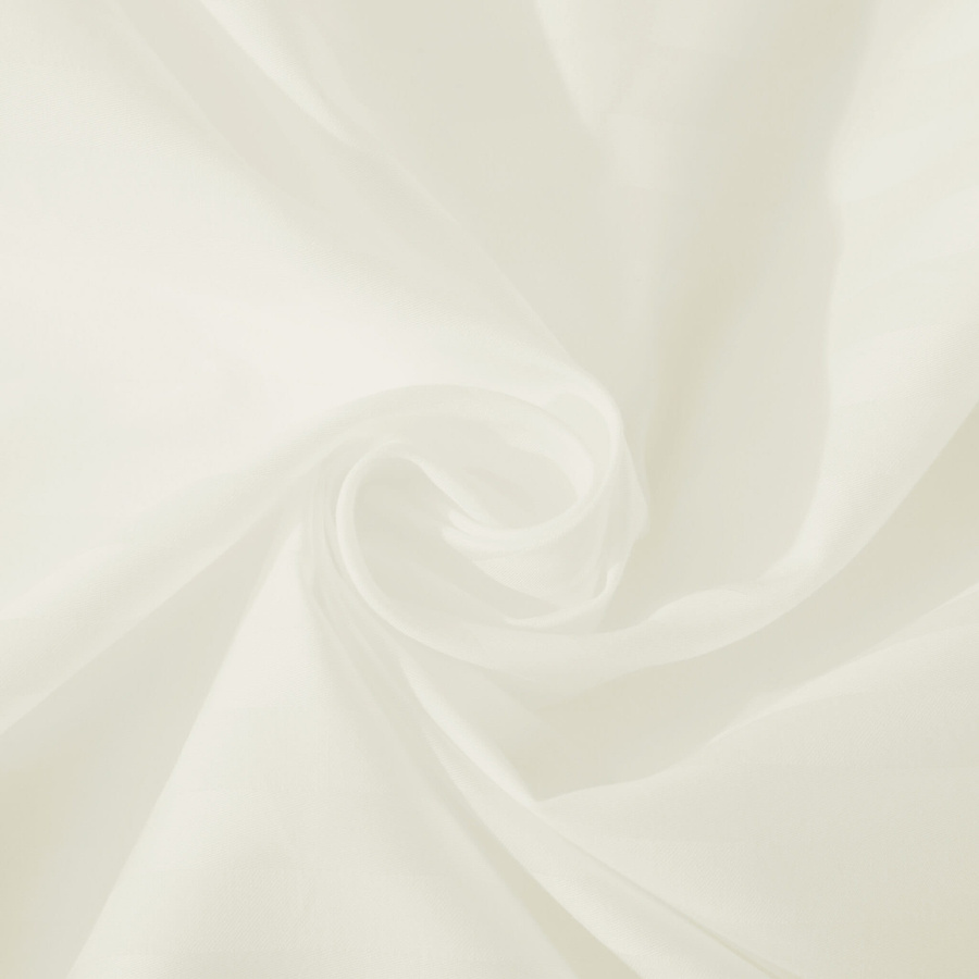 Ecru satynowa adamaszkowa poszewka 100% bawełna Spod Igły i Nitki – luksusowy sen