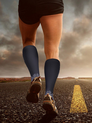 Skarpety Sportowe Podkolanówki Kompresyjne