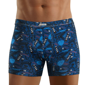 Kolorowe zabawne bokserki męskie 95% bawełna Funny 09 Sesto Senso – wyraź swój styl