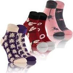 3x Skarpety Za Kostkę Finest Cotton