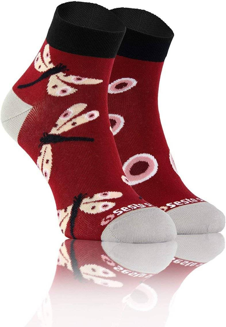 Skarpety KOLOROWE zakostki nie do pary ZABAWNE WZORY