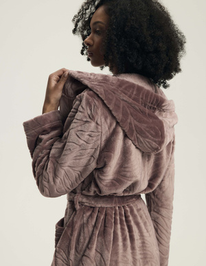 Damski szlafrok Daryl 43612 dark red