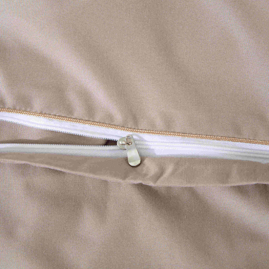 POŚCIEL QUEEN BEŻ ZŁOTA BIZA