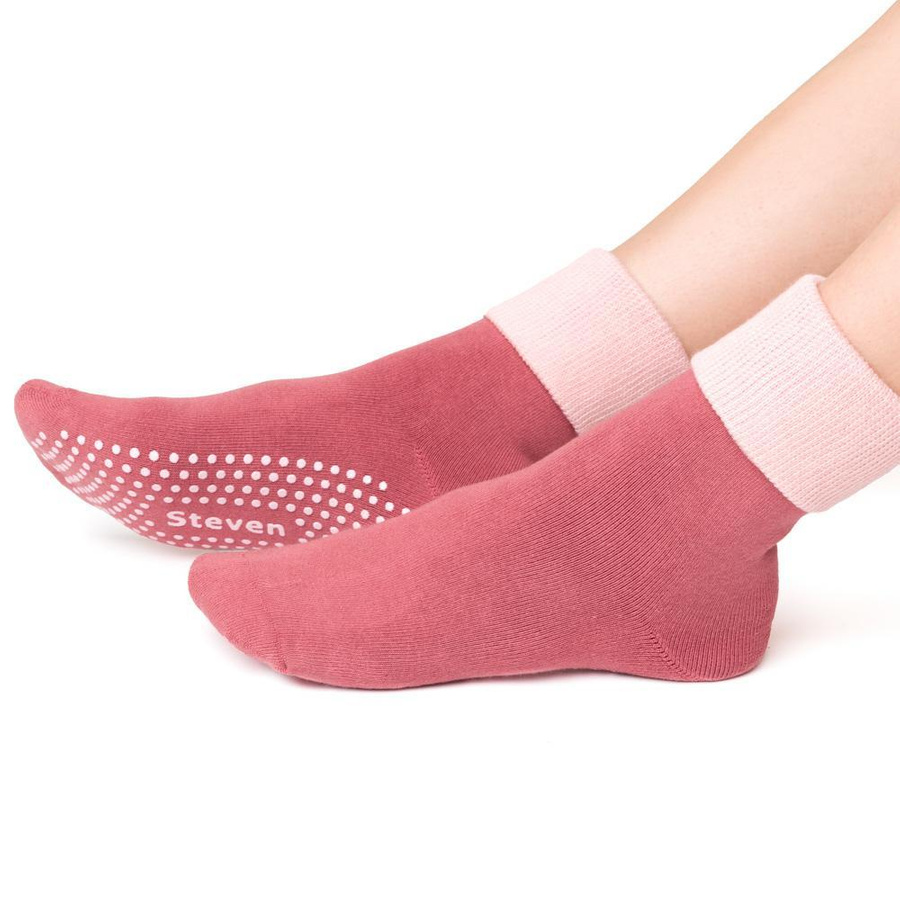 Skarpetki damskie frotte z ABS art. 126 Steven
