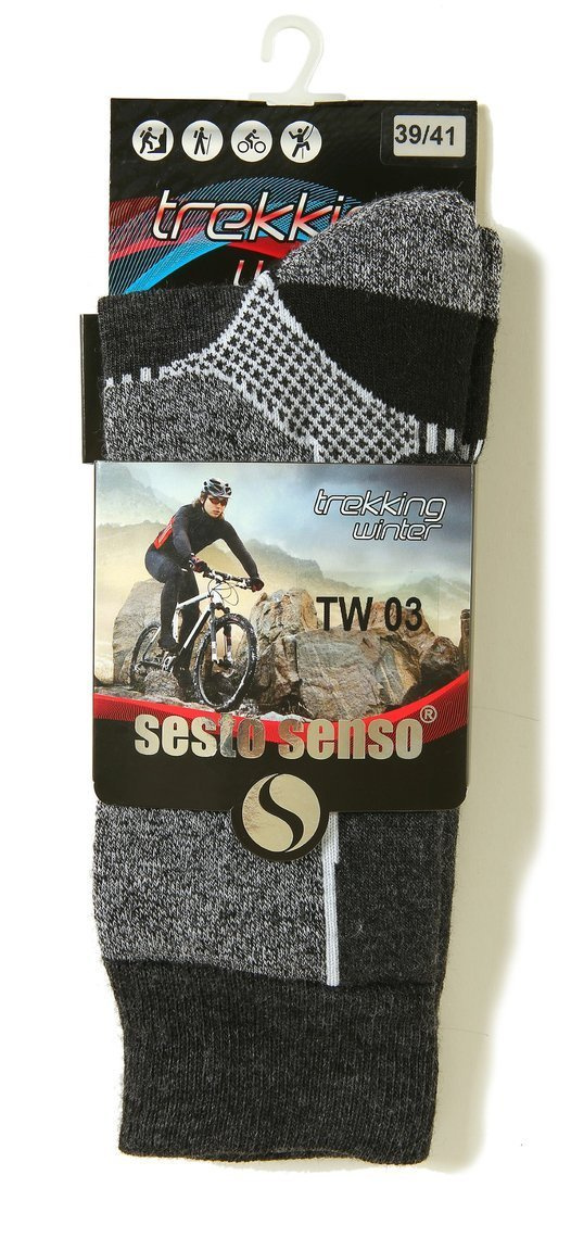 Skarpety Wełniane Trekkingowe Trekking Winter