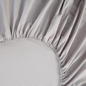 PRZEŚCIERADŁO SATYNA SZARY