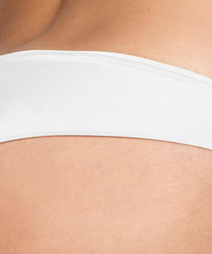 Białe figi damskie z mikrofibry 85% nylon Atlantic – komfort i elegancja.