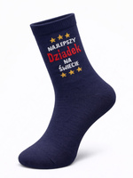 Skarpetki męskie czarne bawełniane