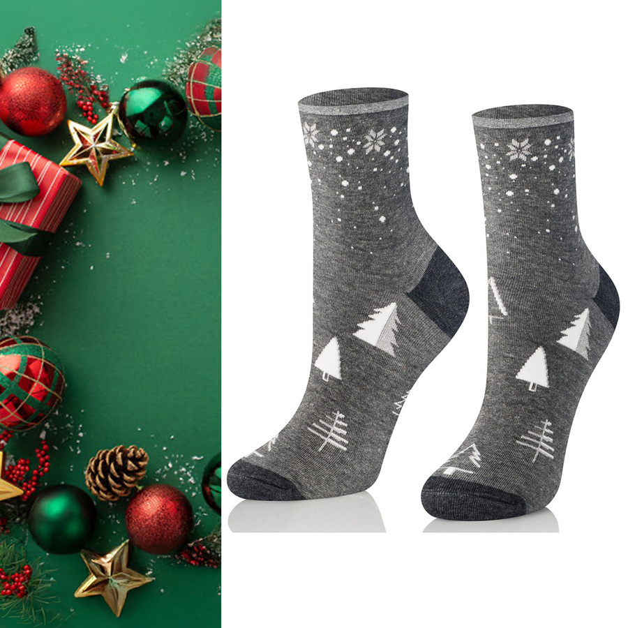 Skarpetki Świąteczne Damskie Intenso