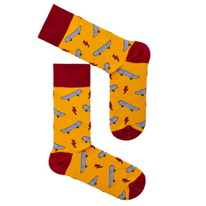 Skarpetki męskie wzorowane