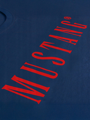 Koszulka Męska T-Shirt Mustang 4222 Granatowa
