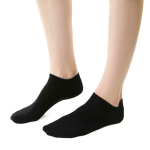 Granatowe Stopki Lniane Unisex Fresh